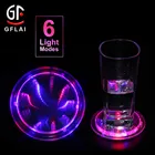 2020 Top Selling New Product Ideas LED Cup CoasterS For Holiday party Decoration
