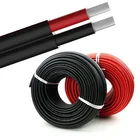 tinned copper conductor 10mm2 xlpe 2 core power cable solar cable