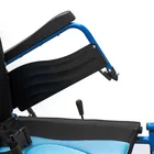 Blue Handicapped Wheel Chair Power Wheelchair