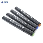 Art Marker STA No.6801BR drawing marker pen brush Alcohol-Based Color Marker for student