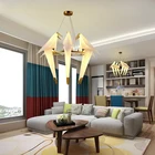 ST-5025-3 3 head LED arcadia gold birds chanddelier night light lamp, lamp bird chandelier