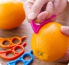 Free shipping 1pcs Kitchen Gadgets Cooking Tools Peeler Parer Finger Type Open Orange Peel Orange Device
