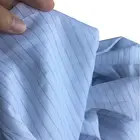 Soft Texture 10mm Stripe Anti Statistical Fabric Tricot ESD Glove Fabric