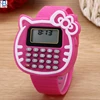 Hello Kitty computer electronic watch cartoon multi-function student watch learning watch