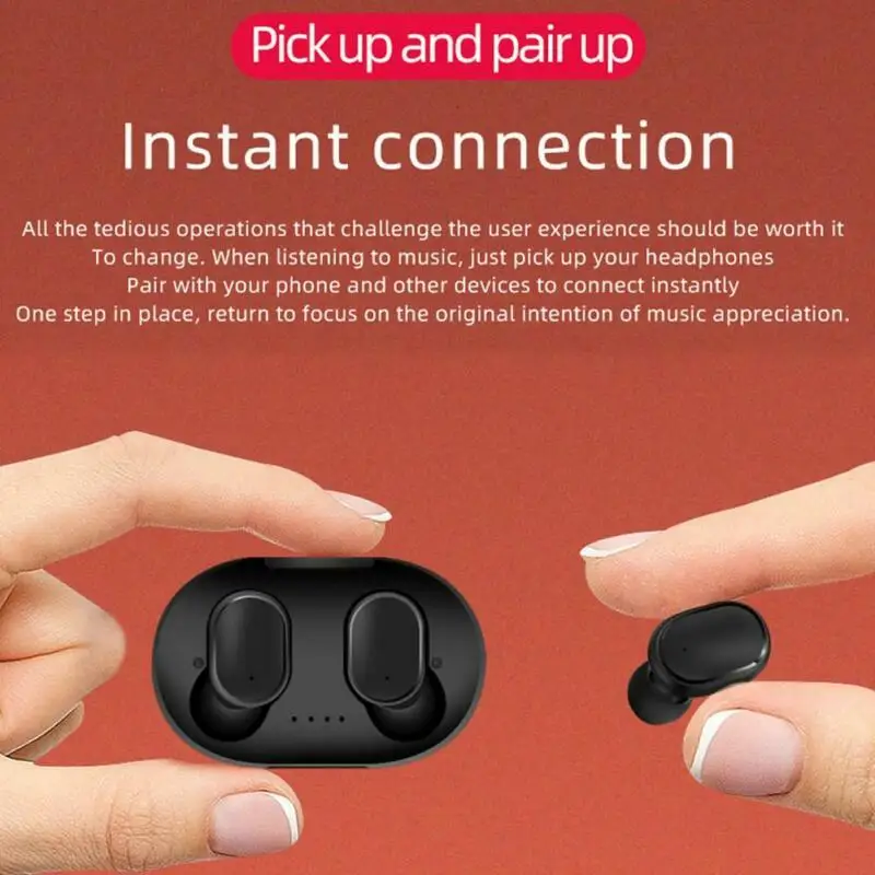 2019 hot selling sports bluetooth earphone A6S on Amazon for Red mi/Airdots - ANKUX.COM