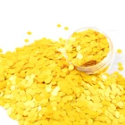 Eco-Friendly Yellow Iridescent Glitter Powder Coating Glitter Powder Set