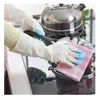 Brand MHR manufacturing Printing lettering fast supply industrial natural latex gloves