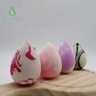 Teardrop Super Soft Cosmetic Beauty Makeup Sponge Blender With Mixed Color