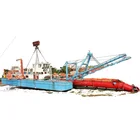 Gold dredger machine sand dredging cutter suction dredger sale