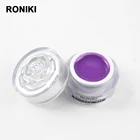 Nail Uv Polish Gel RONIKI Free Samples Uv Gel Nail Art Custom Thermo Builder Gel Nail Polish