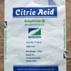 BP 98 Ensign or TTCA Brand Bulk Food Grade Citric Acid Monohydrate/anhydrous