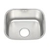 American stainless steel supplier trough sink undermount small single kitchen sink