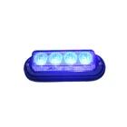LED Car Decorates Lights/3 Watts LED Strobe Deck Light/ Vehicle Red Blue Flasher TBF-4691B4
