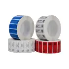 Custom Zebra Barcode Printed Security Void Label Sticker Roll For Label Printer Machine