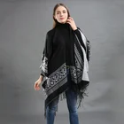Shawl Shawl Design Shawl Women's Shawl Wrap Poncho Ruana Cape Cardigan Sweater Open Front For Fall Winter
