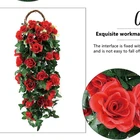 Silk Hot Sale Cheap Artificial Wall Hanging Rose Flowers