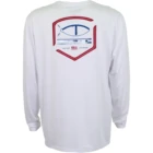 Custom Logo Men Long Sleeve fishing shirt sublimation print UV sun protection quick dry performance fishing t shirt