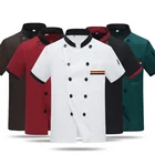 Uniform Chef Uniform Design Chef Uniforms Checkedout Kitchen Uniform 3 Quarter Sleeves 100% Cotton Chef Jacket