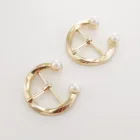 SHOE DECORATION ACCESSORIES BUCKLE WITH PEARL