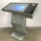 55 inch LCD interactive multi touch screen advertising kiosk stand display