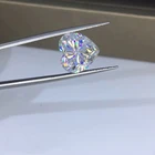 6.5mm 1 carat df grade super white moissanites heart brilliant sic material fancy cut moissanite