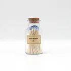 Custom Safety Matches Glass Jar Wooden Match Sticks for Candle