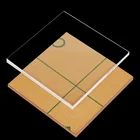 2 ミリメートル 3 ミリメートル 5 ミリメートル 6 ミリメートル 8 ミリメートル透明アクリルシートクリスタル pmma にカットサイズ