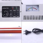 Desktop Popular A4 Small Rubber Roller Desktop Cold And Hot Laminator For ID Card