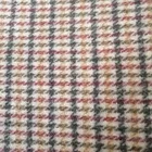 100% check wool fabric wholesale with fashion pattern for coat