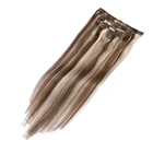 100 Percent brazilian Human Remy Hair Clip In Hair Extensions