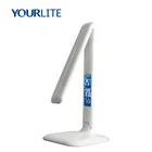 LCD Screen Table Lamp 3 Mode LED Reading Light With Clock Calendar