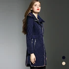 Jackets coat woman fashion ladies cotton trench