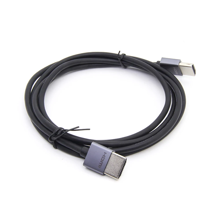 Bulk hd video ultra slim high speed hdmi cable with zinc alloy 2.0 hdtv ethernet 4 20cm 1m 2m - ANKUX.COM