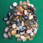 Chinese nanjing polished mixed colors river pebbles rock