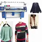 fully jacquard computerized flat knitting machine with single carriage single system