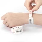 Hospital Disposable Medical Wristbands Wristbands Patient Id Band for Adult