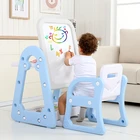 Study Funiture Factory Wholesale Kindergarten Indoor Children Plastic Study Table And Chair