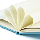 Elastic band cheap price a4 a5 note book custom PU leather note books notebook