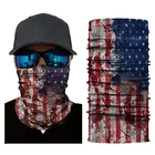 Low MOQ Popular Custom Printed Country Flag Bandana