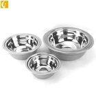 Wholesale high quality 201 stainless steel soup basin Food preparation Mixing bowl