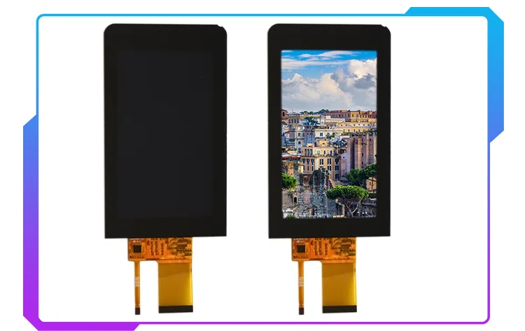 5.0inch capacitive touch panel with I2C interface