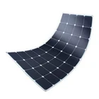 High efficiency Semi Flexible solar panel for marine with sunpower solar cell