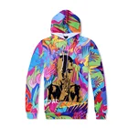 2020 men fashion sweatshirts digital print hip hop 2 pac pattern 2 piece hoodies