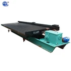 Low price superb quality factory sales made in china small steel tin channel gold shaking table for sale
