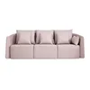 White Leather Dubai Fantastic Luxury French Furniture Classical European Style Sofa