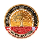 Gold Commemorative Professional Making Brass Iron Zinc Alloy Stamped Silver Plated Customized Challenge Bitcoin Coin