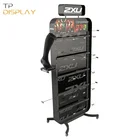 Professional Manufacture Metal Material Sock Display Shelf For Shop