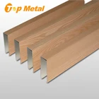 Artistic Roof Decoration Aluminum Ceiling Designs Wooden False Ceiling