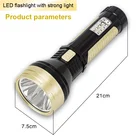 Rechargeable Torch Multi Function Rechargeable Flashlight With Lead Acid Battery Hand Torch