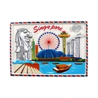 Made in China Custom Souvenir Fridge Magnet Singapore Souvenir Magnetic Fridge